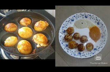 HEALTHY BREAKFAST RECIPE IN HINDI/ CHETTINAD KUZHI PANIYARAM RECIPE