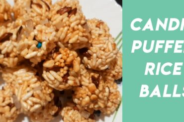 candide puffed rice ball /murmure laddu #healthy #snacks #nosuger #easytomake