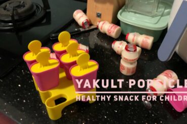 YAKULT POPSICLE RECIPE | HEALTHY SNACK