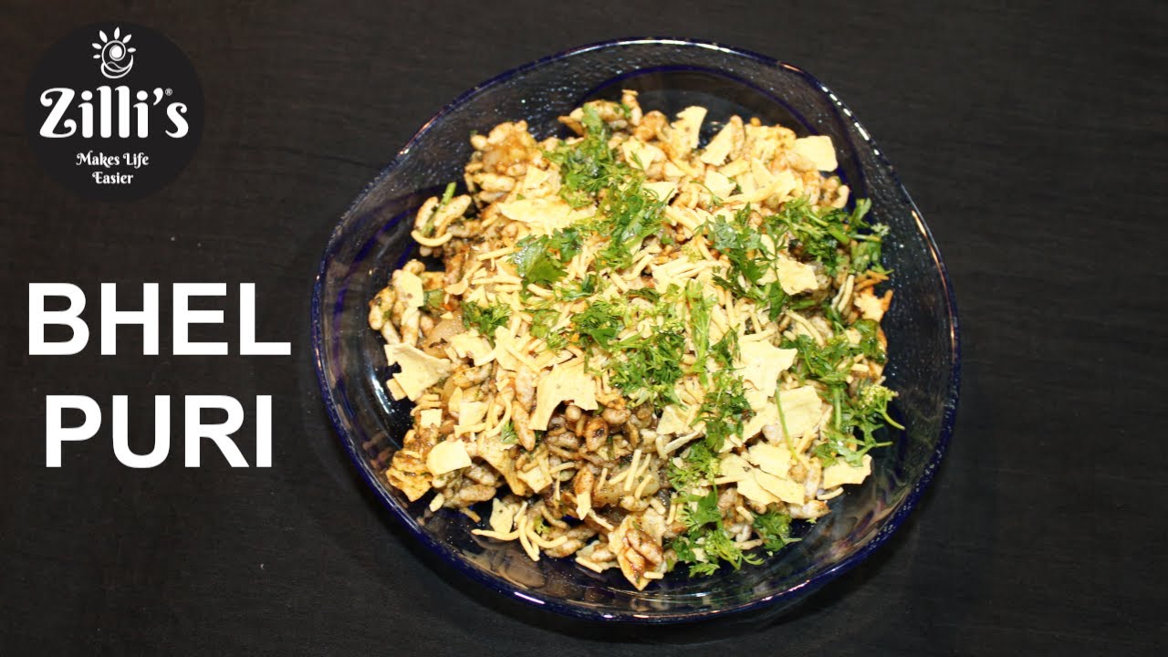 Mumbai's Bhel Puri | मुंबई की भेल पुरी | Healthy snack recipe | Home made | Kids favorite | Zilli's Mumbai's Bhel Puri | मुंबई की भेल पुरी | Healthy snack recipe | Home made | Kids favorite | Zilli's