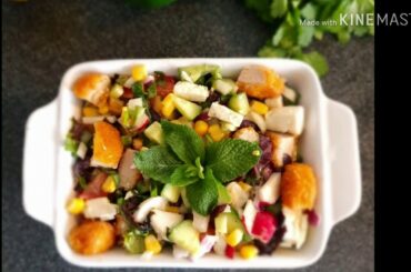 Healthy lunch salad |salad recipe | cheese salad