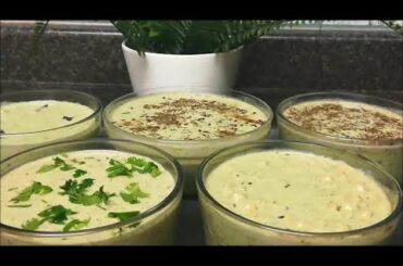 Amazing Raita Recipes from Avacado | Summer Special Healthy Raita in different ways