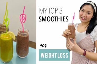 My Top 3 Weight Loss Smoothie Recipes | Easy to find Ingredients