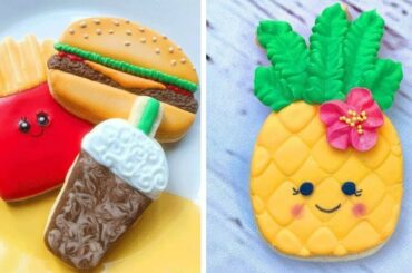 Tasty Cookies Recipes | 10 Cute Cookies Decorating Design Ideas For Party | So Yummy Cookies