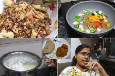 Aaisi Mistake nahi karni thi...Healthy Breakfast And Yummy Curry For Dinner..Less Ingredient Recipes