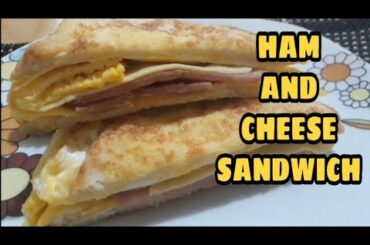 HAM AND CHEESE SANDWICH/ EASY TO PREPARE