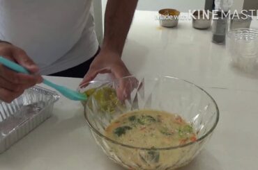 Egg cake with vegetable | Egg muffin | Cooking tips | Healthy food | Happiness | Fitness | Breakfast