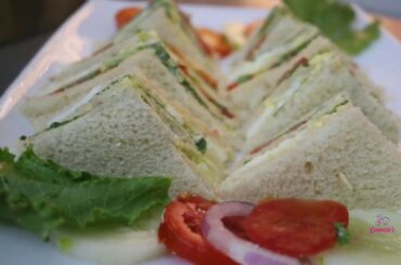 Easy vegetable sandwich