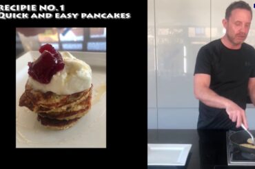 FOODFIGHTERS#1 EASY TO COOK HEALTHY BREAKFAST PANCAKES - RECIPES TO KEEP YOU FIGHTING FIT!!
