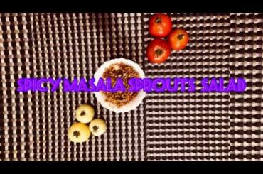 Easy Spicy Masala Sprouts Salad|Healthy Breakfast |Easy Indian Foodies recipes |Sprouts Salad