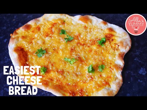 EASIEST CHEESE BREAD RECIPE! How to make thin cheesy bread EASIEST CHEESE BREAD RECIPE! How to make thin cheesy bread