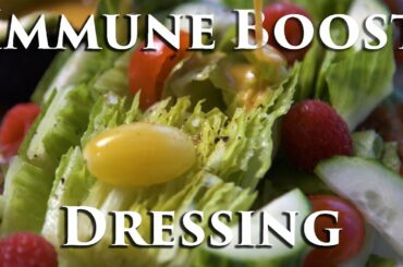 How to Make an Immune Booster Salad Dressing - Gluten Free - Lactose free