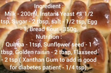 Bread recipe 👇🏻 : Healthy Bread