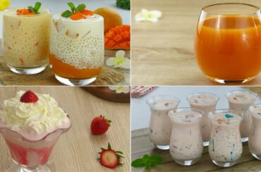 4 Easy Drink Recipes for Ramadan Iftar by Tiffin Box