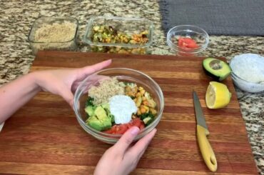 Simple and Healthy Meal Prep | Buddha Bowls