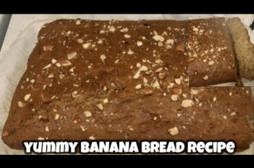HEALTHY AND PERFECT QUARANTINE SNACK- MOIST AND DELICIOUS BANANA BREAD RECIPE