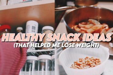 healthy snack ideas I ate to lose weight *SO good!*