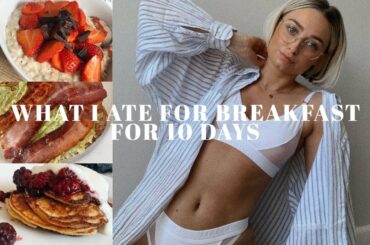 10 BREAKFAST IDEAS IN UNDER 10 MINUTES | Olivia Rose