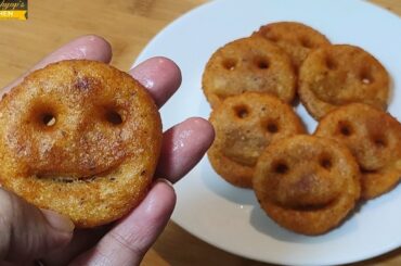 Emoji Potato Smiley | Homemade Potato Fries Recipe | Easy snacks ideas for Kids | Kashyap's Kitchen
