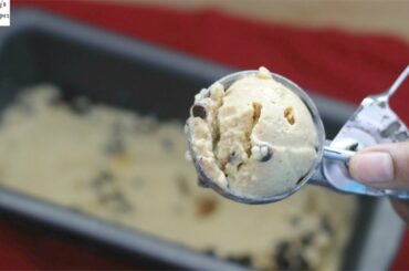Vanilla Ice Cream Recipe - Only 4 Ingredients - No Eggs, No Ice Cream Machine, No Cream, No Milk