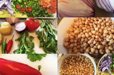 New chickpea recipe | best for weight loss | spicy healthy salad | famous salad | high protein diet
