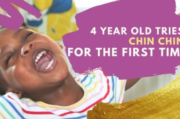 Kid tries Chin Chin | Quarantine Snack Ideas | Chin Chin