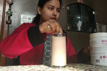 My fitness routine with healthy breakfast recipes & exercise routine - oziva protein powder review