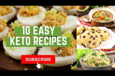 10 Easy Keto Recipes for a Healthy and Effective Weight Loss