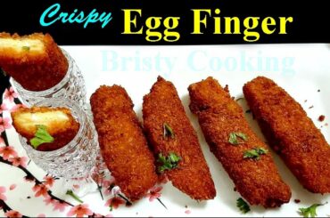 Lockdown Special Bread Fingers - Trending Magic  Egg Crispy Recipe - Egg Sticks by Kids Tiffin Box