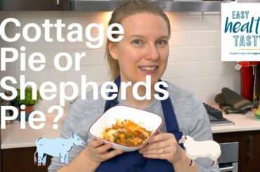 HOW TO MAKE COTTAGE PIE - Easy Healthy Tasty - NO CHOP RECIPE