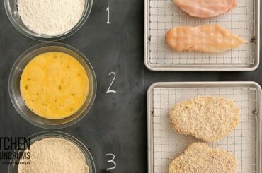 The Standard Breading Process in 3 Easy Steps - Kitchen Conundrums with Thomas Joseph