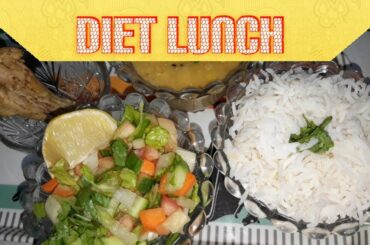 Healthy lunch idea for weight loss |وزن کم کرنے کا صحت بخش  طریقہ | Khulood's Kitchen.