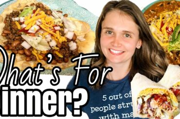 What’s For Dinner? | *SIX* Easy Budget Friendly Meals | Stay Home and Cook With Me | Julia Pacheco