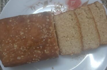 Homemade Healthy Oats And Wheat Bread  घर में  बनी ओटस आटा ब्रैड