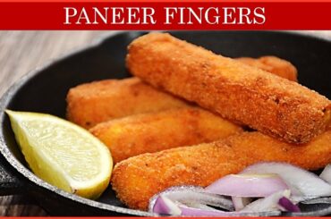 Paneer fingers | Kids snack | Cottage cheese fingers | Paneer recipe | Starter ideas | Paneer fries