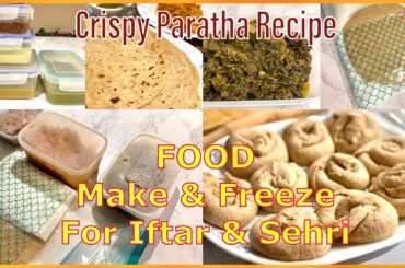 9 Healthy Food to Make & Store for IFTARI & SEHRI// اسٹور کردن غذا براےافطار وا سحری