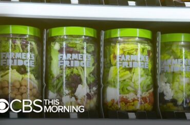 "Farmer's Fridge" is making healthy food available in vending machines