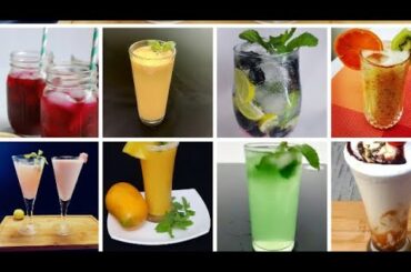 10 varieties of juices for ramadan..easy and healthy recipes