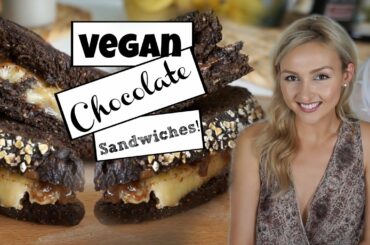 Back to School Lunch Ideas Pt 4 | VEGAN Chocolate Hazelnut Banana Sandwiches + Healthy Snacks