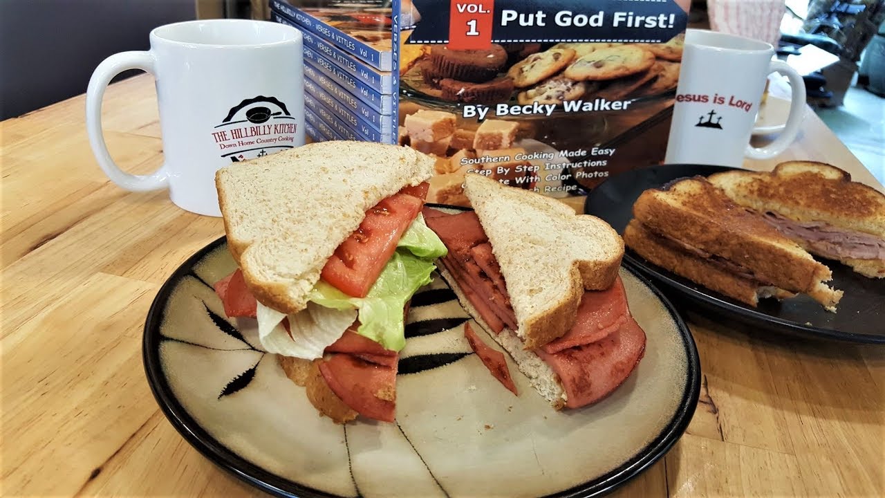 Fried Bologna (Baloney) Sandwich With A Giveaway – The Hillbilly Kitchen Fried Bologna (Baloney) Sandwich With A Giveaway - The Hillbilly Kitchen