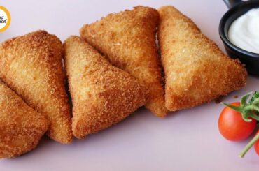 Chicken Bread Cones Recipe By Food Fusion (Ramzan Special)