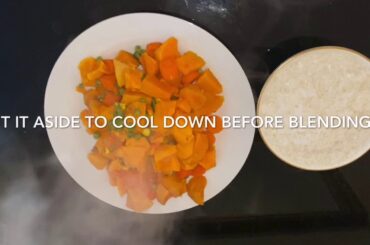 Baby food recipes | how to make mixed vegetables purée |healthy baby food 6-24 months | lunch ideas