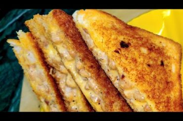 4Min में तवे पर बनाये सबसे Tasty Peanut Sandwich जिसे खाये बिना रह न पाओगे Quick Sandwich Recipe