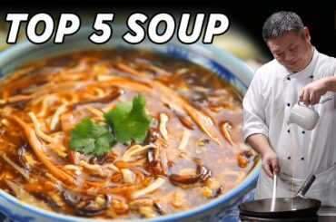 TOP 5 Soup by Chinese Masterchefs - EASY recipes • Taste Show