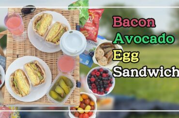 Bacon Avocado Egg Sandwich 베이컨 아보카도 에그 샌드위치 | RaleeKitchen 랄리키친