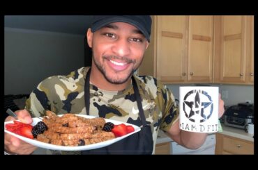 Quarantine Life: Healthy Cinnamon Raisin French Toast Recipe