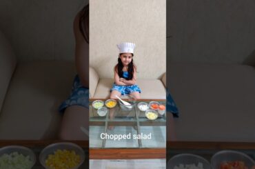 Healthy salad for kids / cooking without fire for kids / healthy fresh salad recipe
