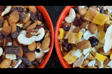 2 Trail Mix Ideas | Healthy Snack + Easy | By Flamboyant Flavors