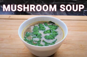 Mushroom Cream Soup [healthy low-calorie version] | RECIPE (2020)