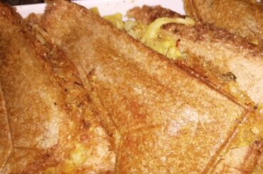 How to Use Leftovers Gobi Aloo Sandwich | Easy and Quick Breakfast|New and Simple Breakfast Recipe